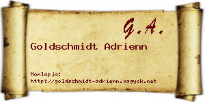 Goldschmidt Adrienn névjegykártya
